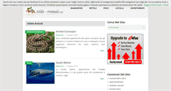 Desktop Screenshot of mille-animali.com